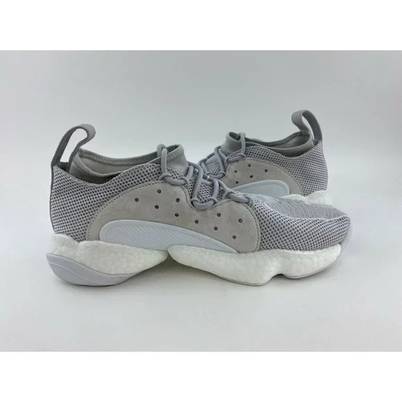 Adidas Crazy BYW 2 White Grey Men's Sneakers Shoes Boost Gray NO SHOE BOX - Picture 7 of 10